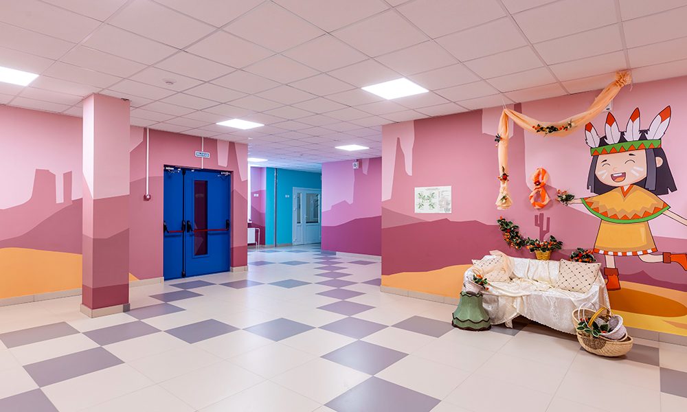 Роспись стен в детском саду Шушары – фото 5